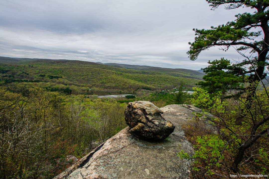 blue trail view